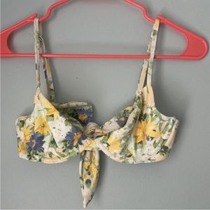 Abercrombie floral bikini set